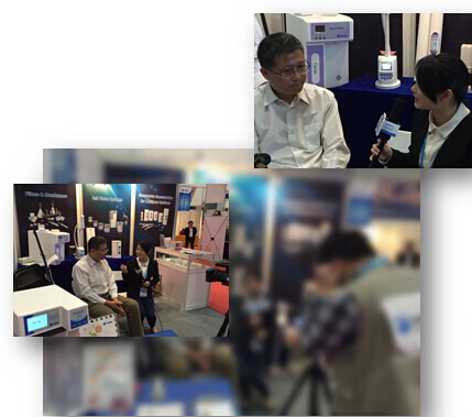 BCEIA2015现场直播—RephiLe接受各大媒体的采访